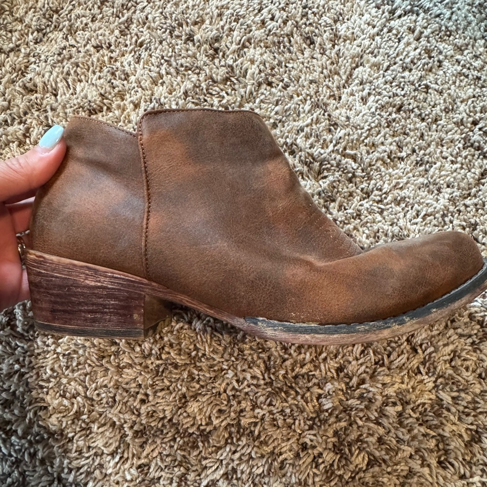 Brown Ankle Boots